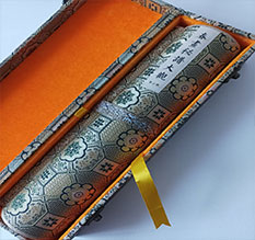 汉阴书画装裱案例